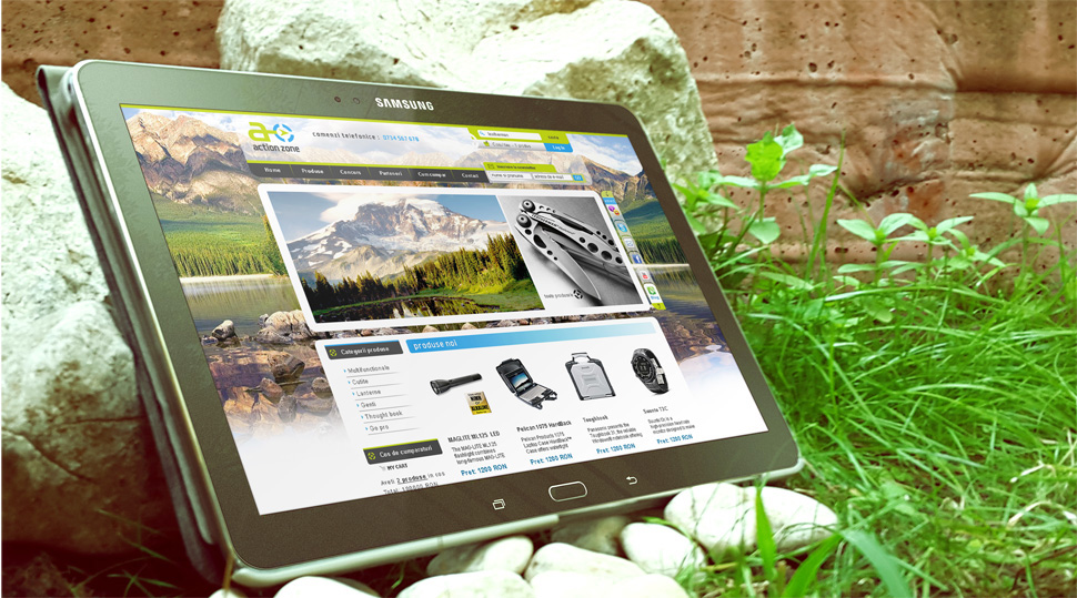 web design gadget e-commerce shop